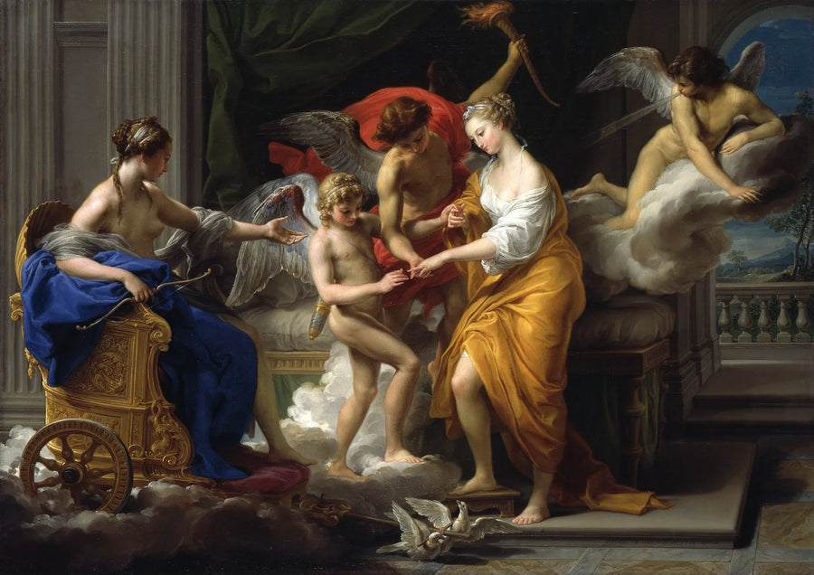Psyché ve Kupidos Düğünleri - Pompeo Batoni