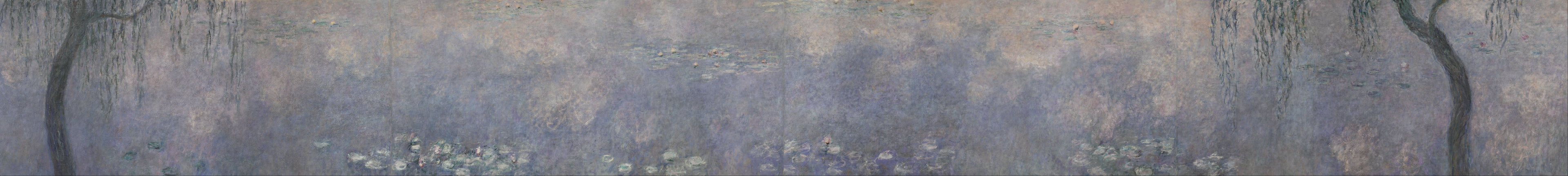 Nilüferler: İki Söğüt - Claude Monet