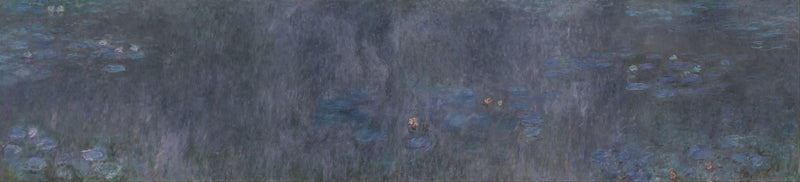 Nilüferler: Ağaç Yansımaları - Claude Monet