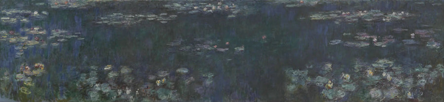 Nilüferler: Yeşil Yansımalar - Claude Monet