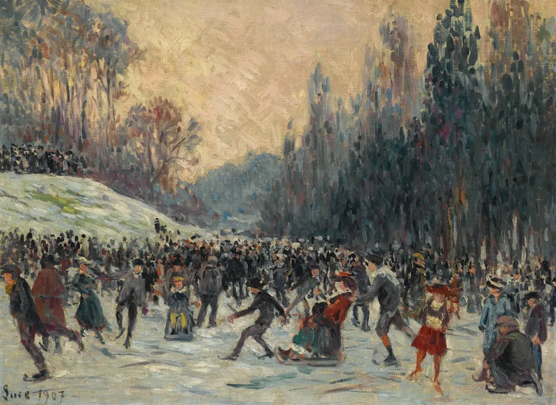 Patinistler - Maximilien Luce