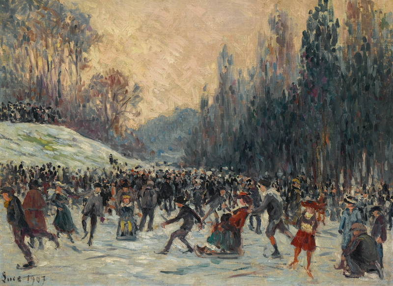 Patinistler - Maximilien Luce