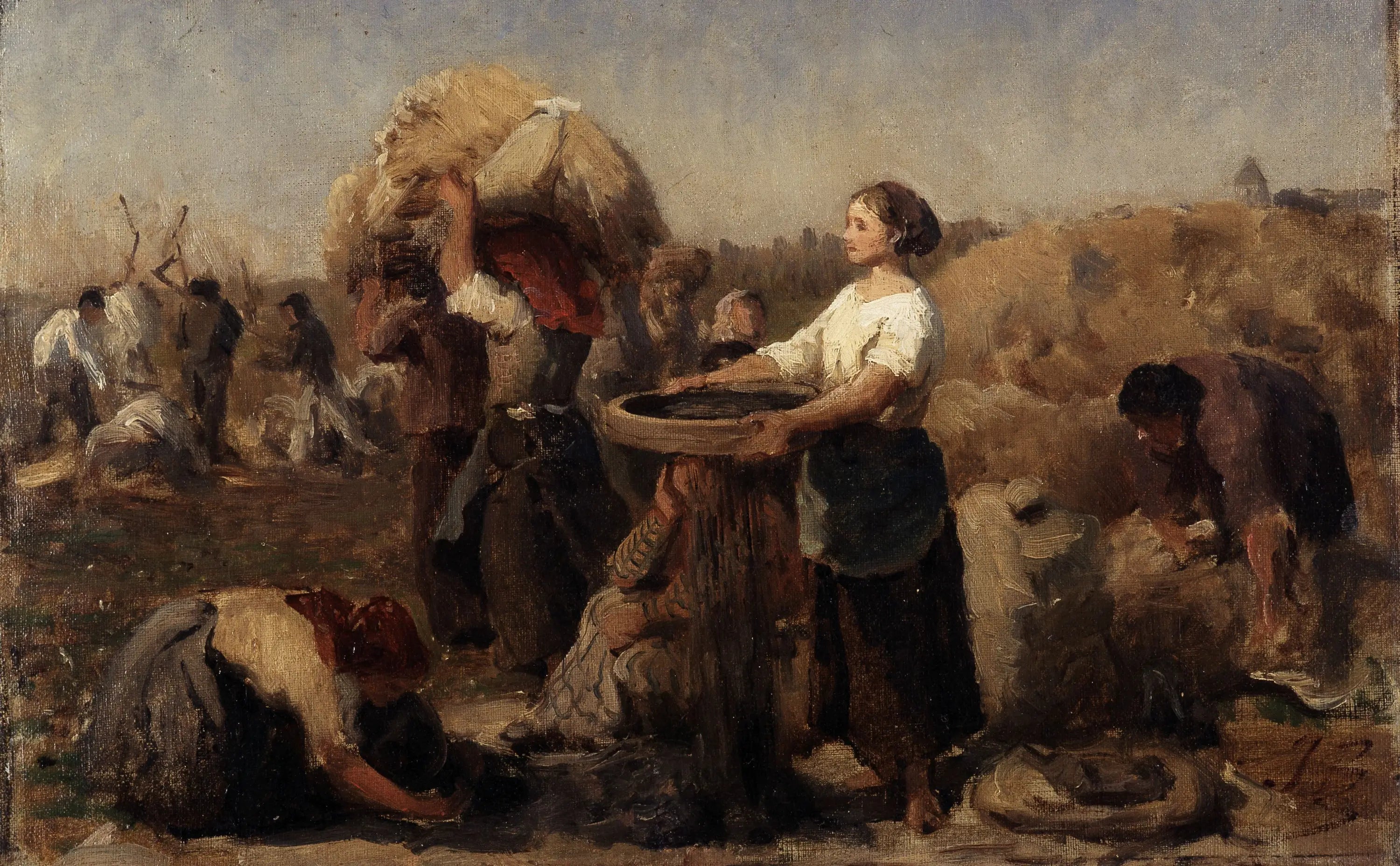 Les Pavots - Jules Breton - Alpha Reproduction