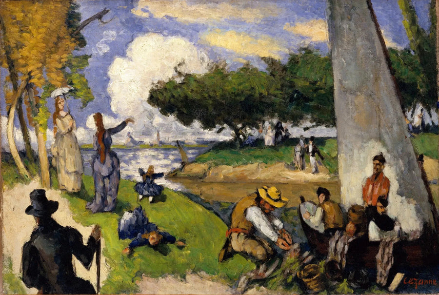 Balıkçılar – Temmuz Günü - Paul Cézanne