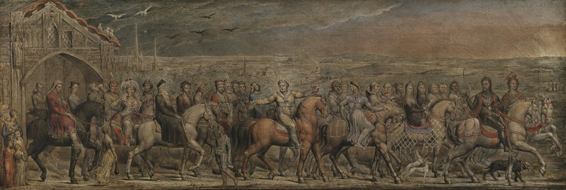 Canterbury Yolcuları - William Blake