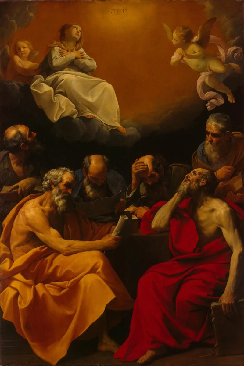 Kilise Babaları Masumiyet Doktrini'ne Karşı Çıkıyor - Guido Reni