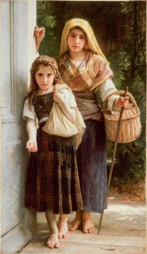 Küçük Dindar Kızlar - Bouguereau
