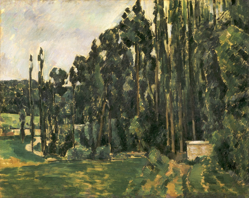 Kavaklar - Paul Cézanne