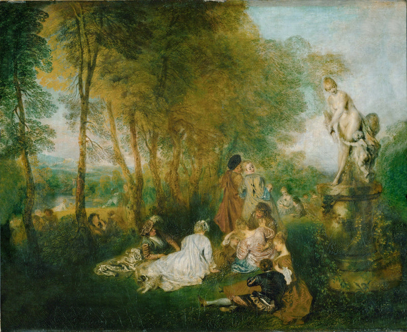 Aşkın Zevkleri - Antoine Watteau