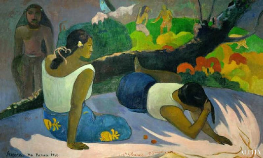 Les plaisirs du mauvais esprit - Paul Gauguin - Reproductions de tableaux et peintures haut de gamme