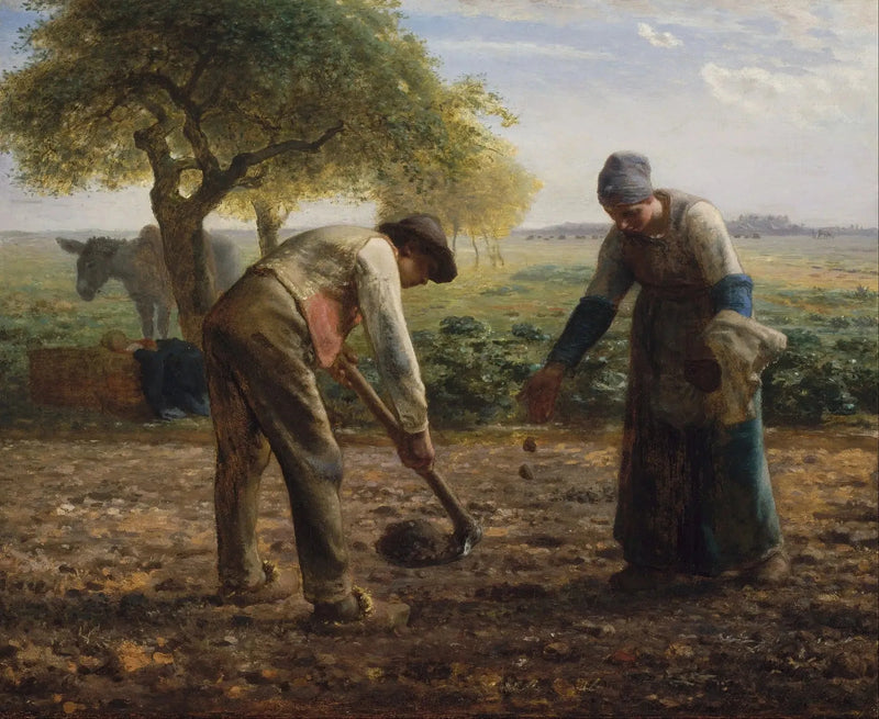 patates ekicileri - Jean-François Millet
