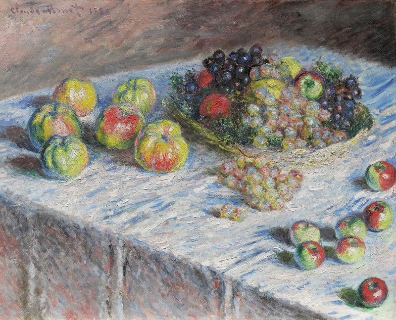 Elmalar ve Üzümler - Claude Monet