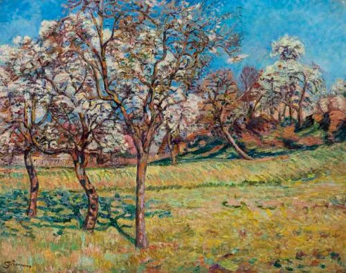 Damiette'deki elma ağaçları - Armand Guillaumin
