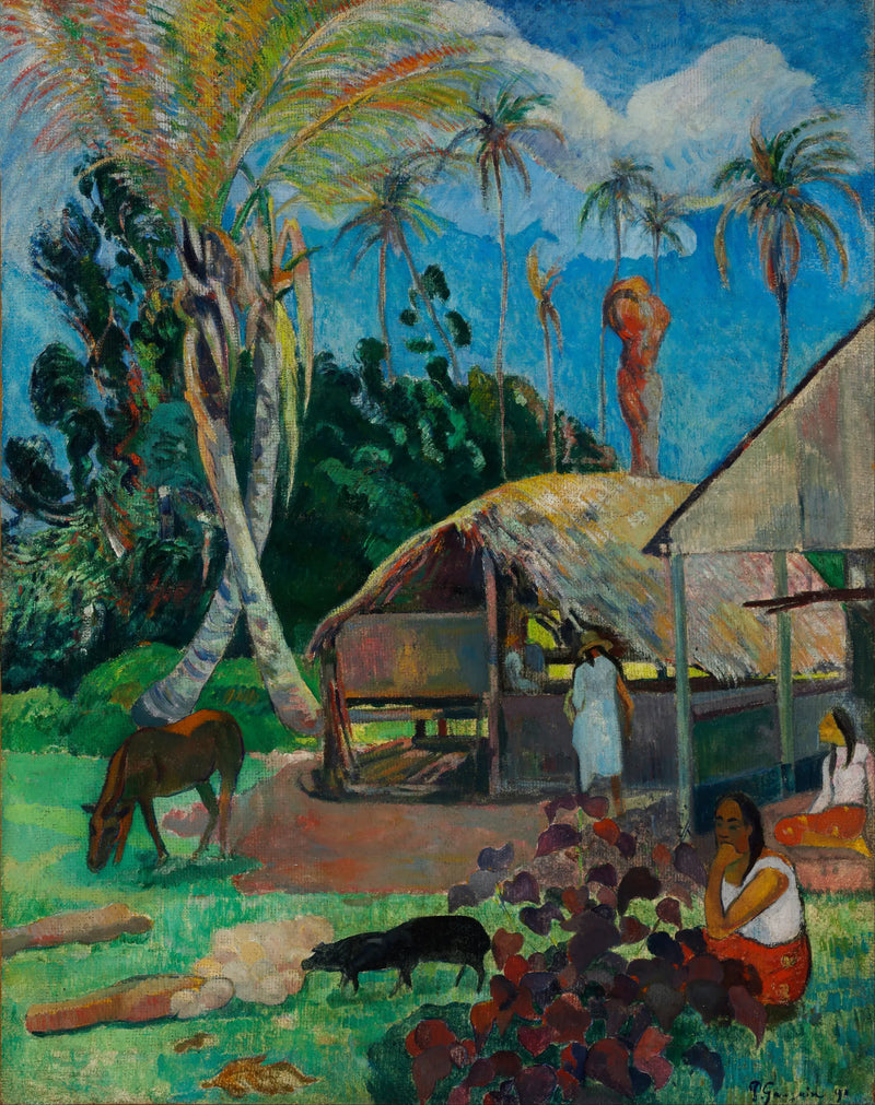 Siyah Domuzlar - Paul Gauguin