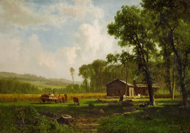 İlk Yerleşimciler - Albert Bierstadt