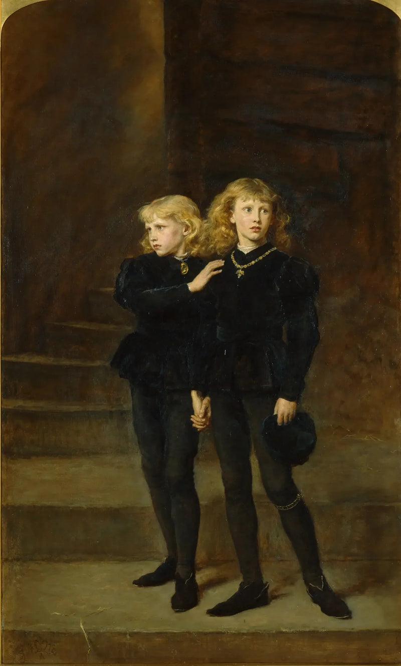 Prensler Kulede - John Everett Millais