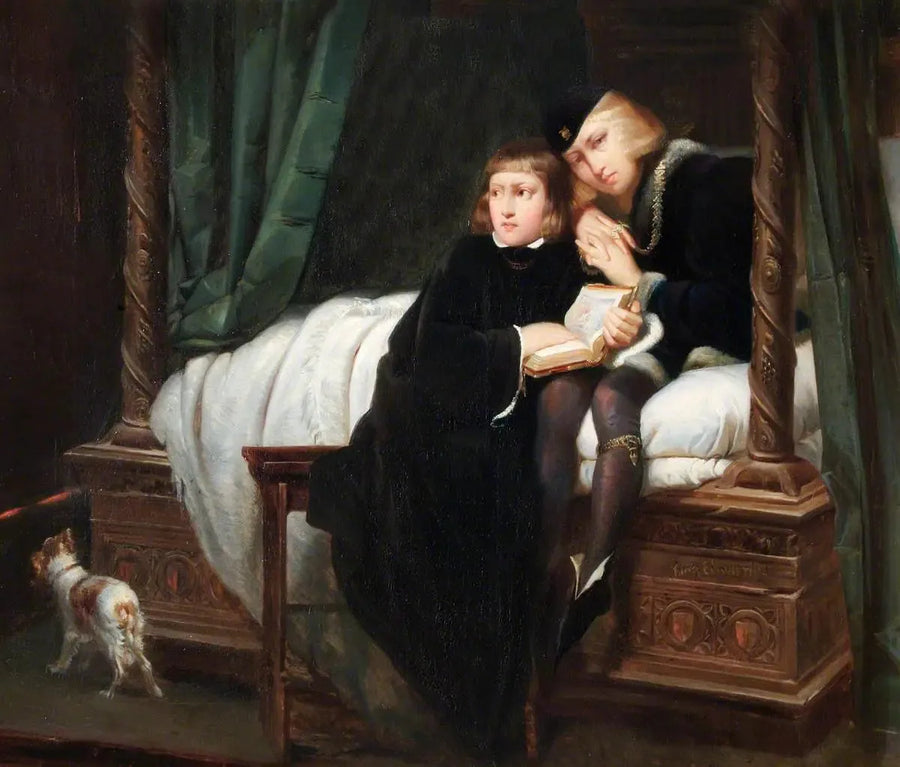 Kule Prensleri (Édouard V ve York Dükü) - Paul Delaroche