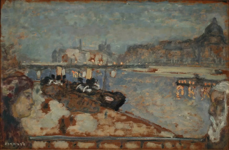 Paris İskelesi - Pierre Bonnard