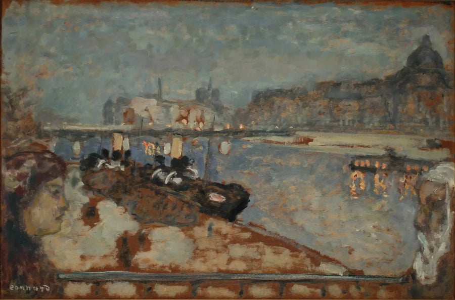 Paris İskelesi - Pierre Bonnard