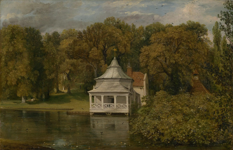 Alresford Salonu Arkasındaki Mahalleler - John Constable