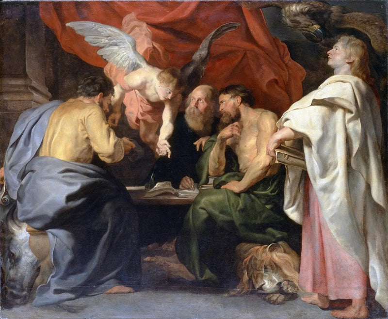 Dört İncil Yazarı - Peter Paul Rubens