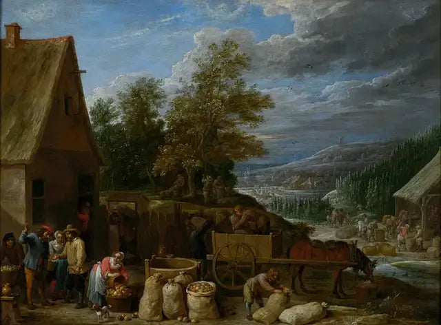 Dört Mevsim (Sonbahar) - David Teniers le Jeune
