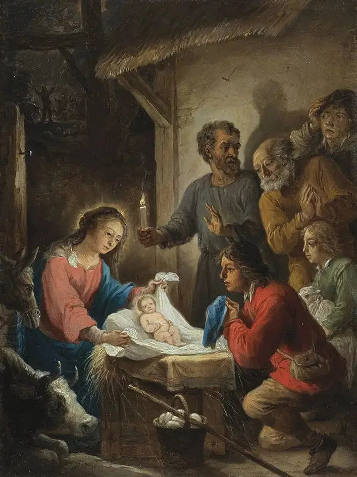 Çilelerin On Beş Sırrı: Çobanların Tapınması - David Teniers Genç