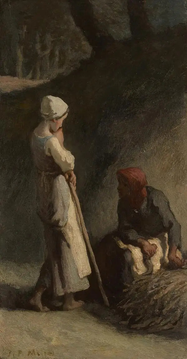Les ramasseurs de pédés - Jean-François Millet - Alpha Reproduction