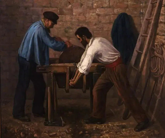 Bıçak Bileme Aletleri - Gustave Courbet