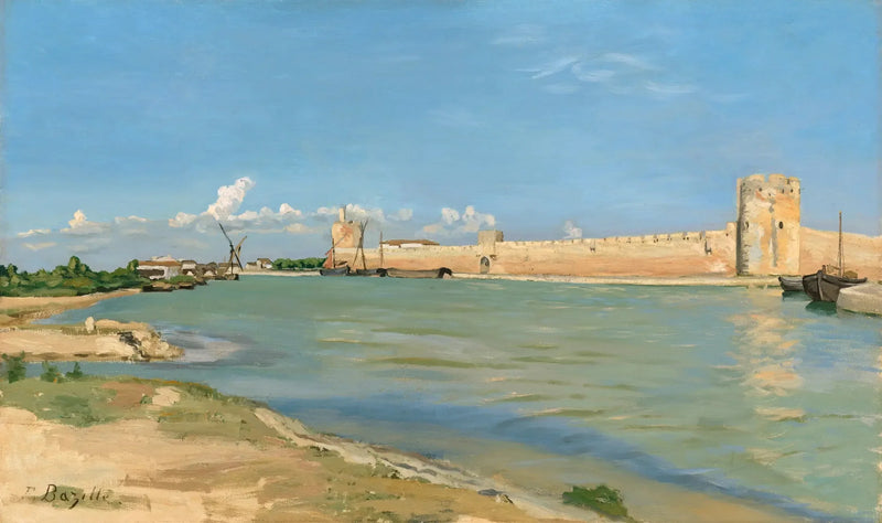 Aigues-Mortes surları - Frédéric Bazille