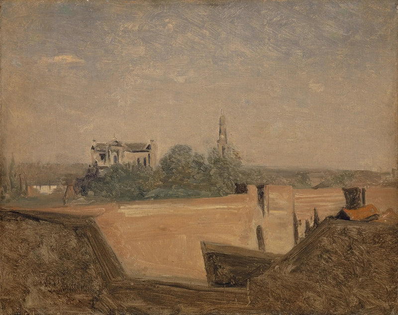 Arras sur duvarları - Jean-Baptiste Camille Corot