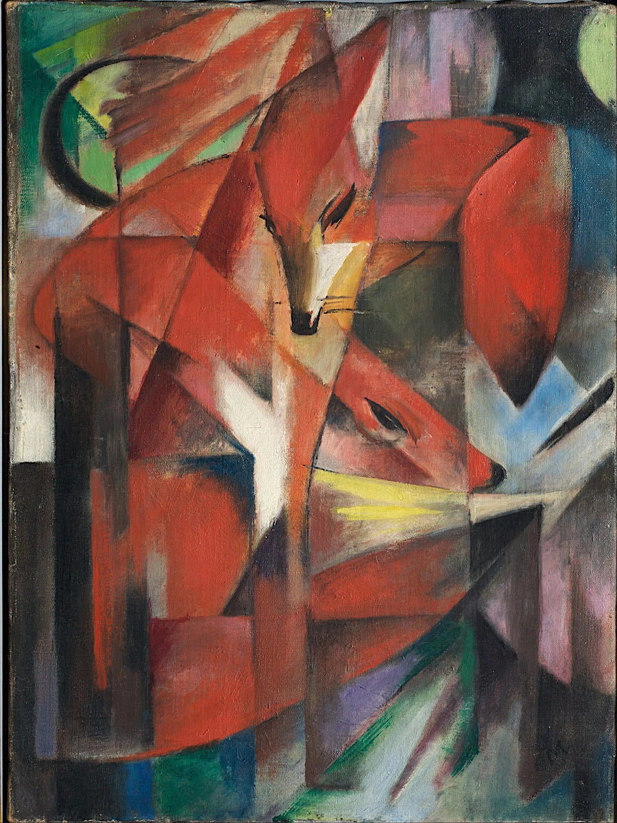 Tilkiler - Franz Marc