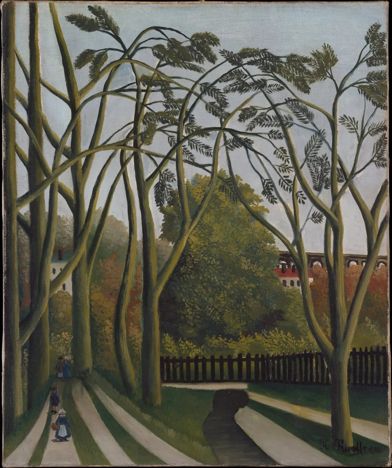 Bicêtre yakınlarındaki Bièvre kıyıları - Henri Rousseau