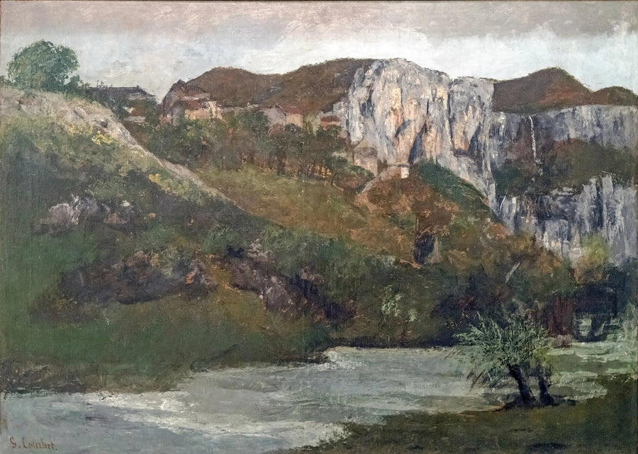Ornans Kayalıkları - Gustave Courbet