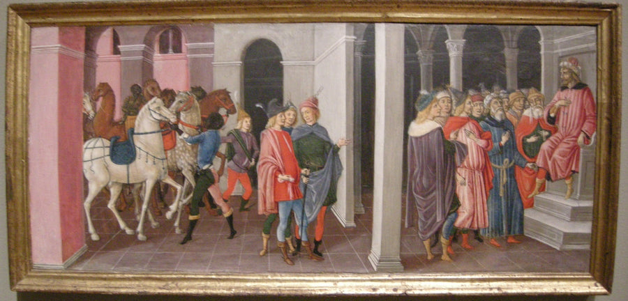 Hülya Kralları, Herodes'in Önünde - Matteo di Giovanni