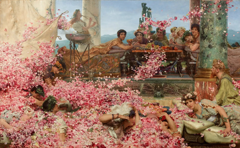 Héliogabalus'un Gülleri - Lawrence Alma-Tadema