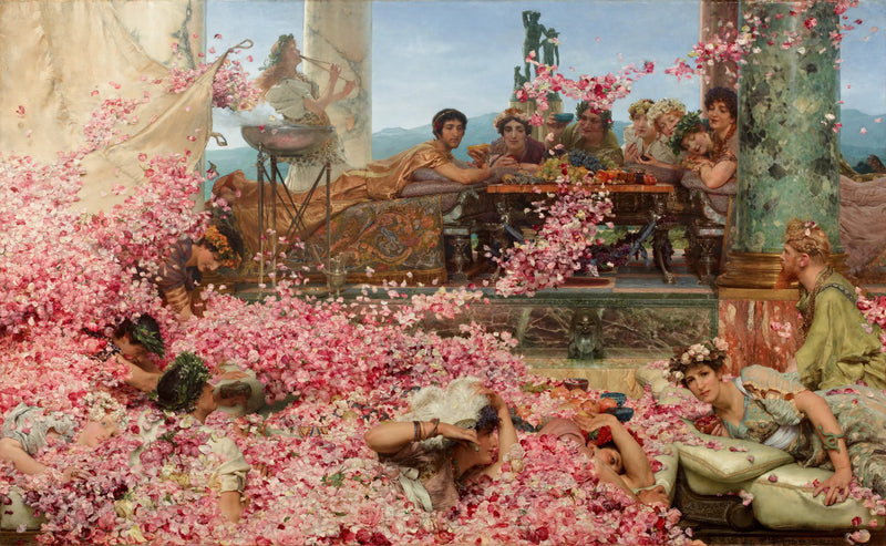 Héliogabalus'un Gülleri - Lawrence Alma-Tadema