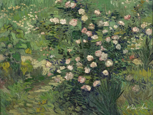 Les roses - Van Gogh - Reproductions de tableaux et peintures haut de gamme