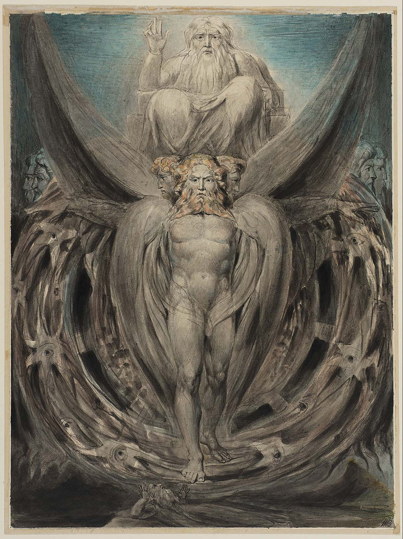 Ezekiel'in Tekerlekleri - William Blake