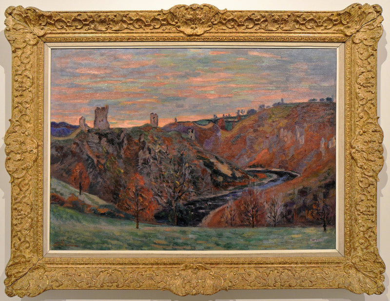 Crozant Kalesi'nin Harabeleri - Armand Guillaumin