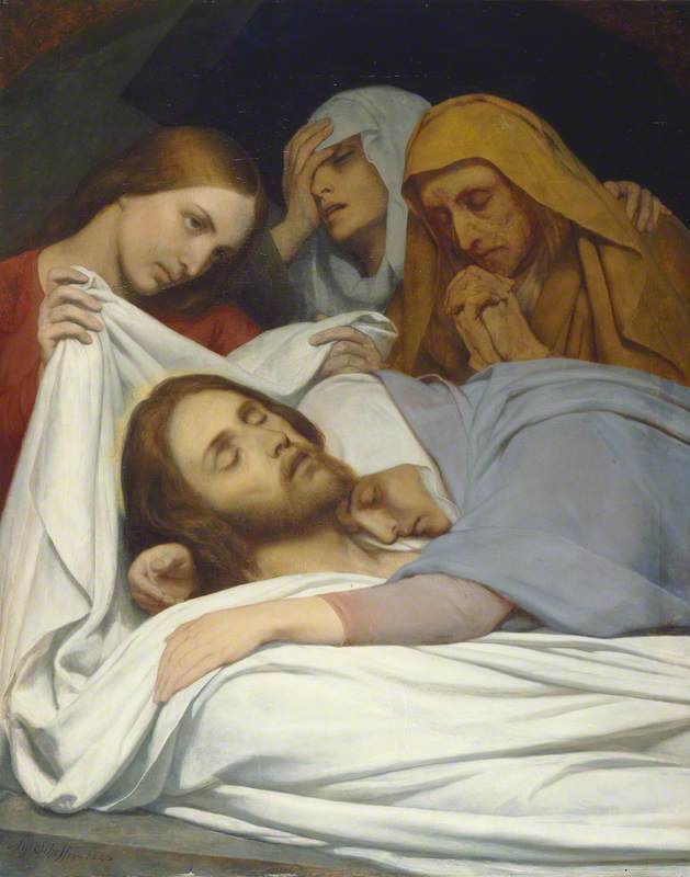 Aziz Kadınlar ve Mezar - Ary Scheffer