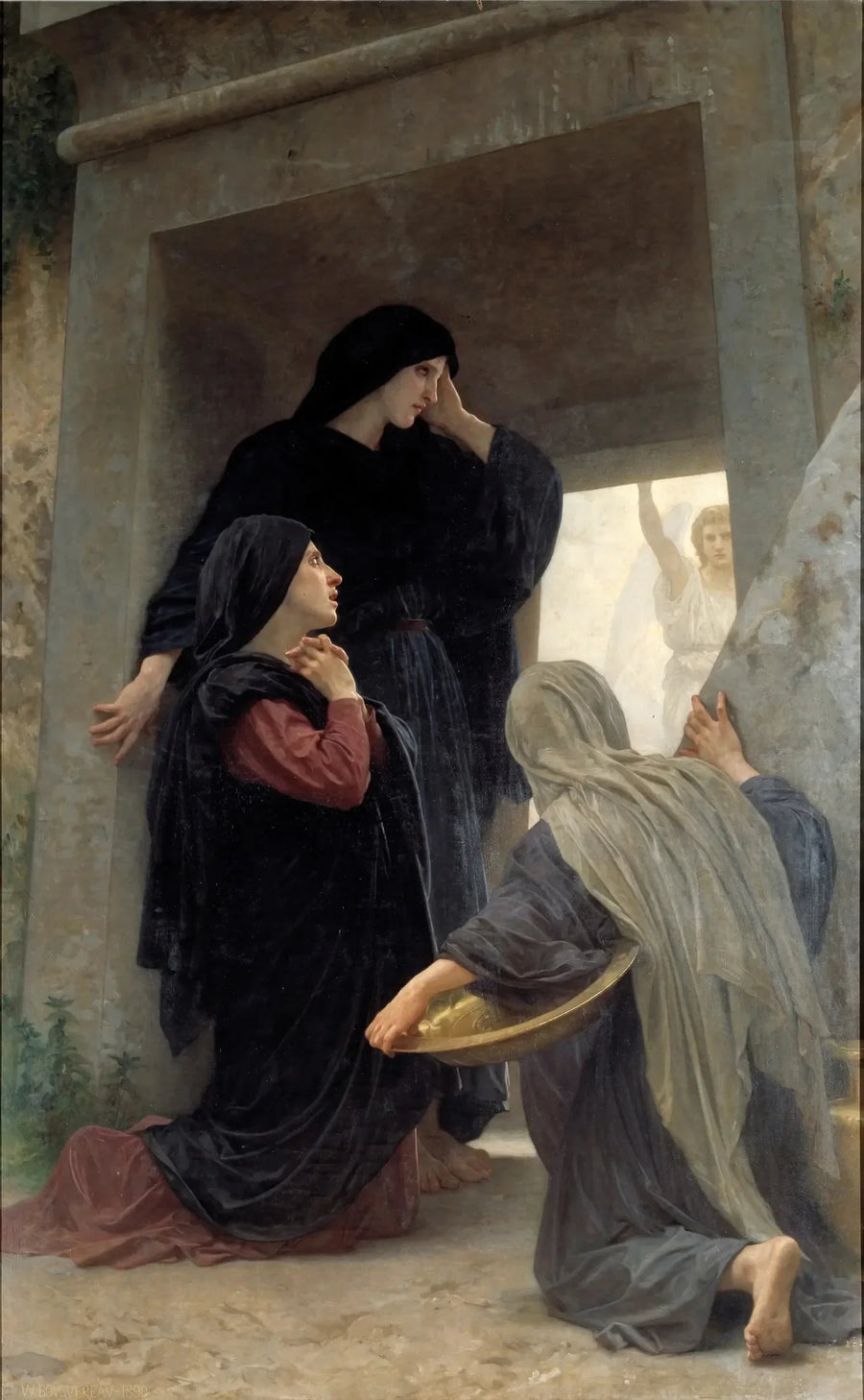 Mezardaki Kutsal Kadınlar - Bouguereau