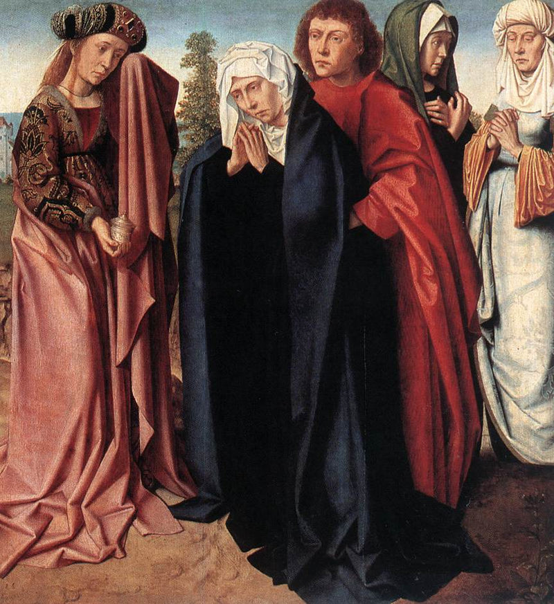 Les Saintes Femmes et Saint Jean au Golgotha - Gérard David