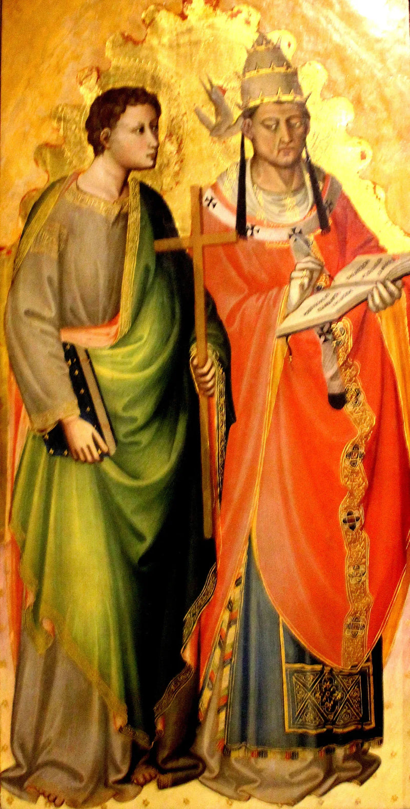 Büyük Gregory ve Philippe Azizleri - Bicci di Lorenzo