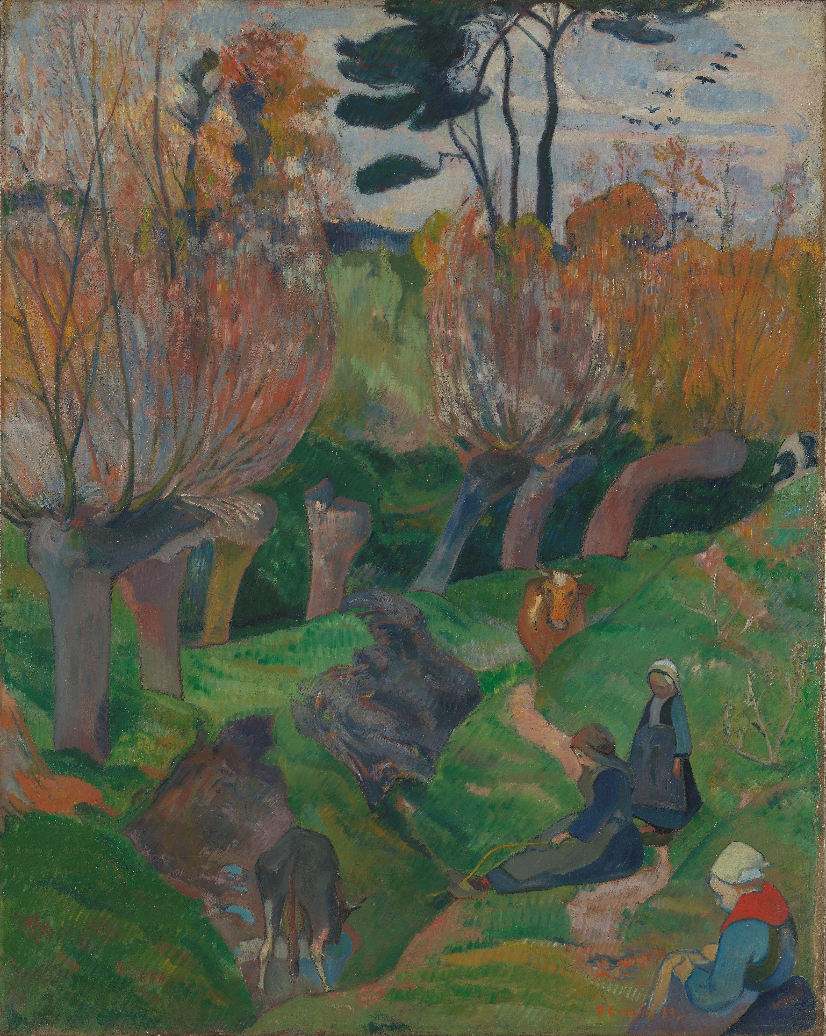 Söğütler - Paul Gauguin