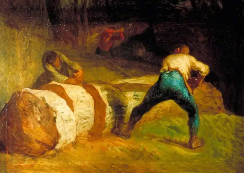 Oduncu Testerecileri - Jean-François Millet