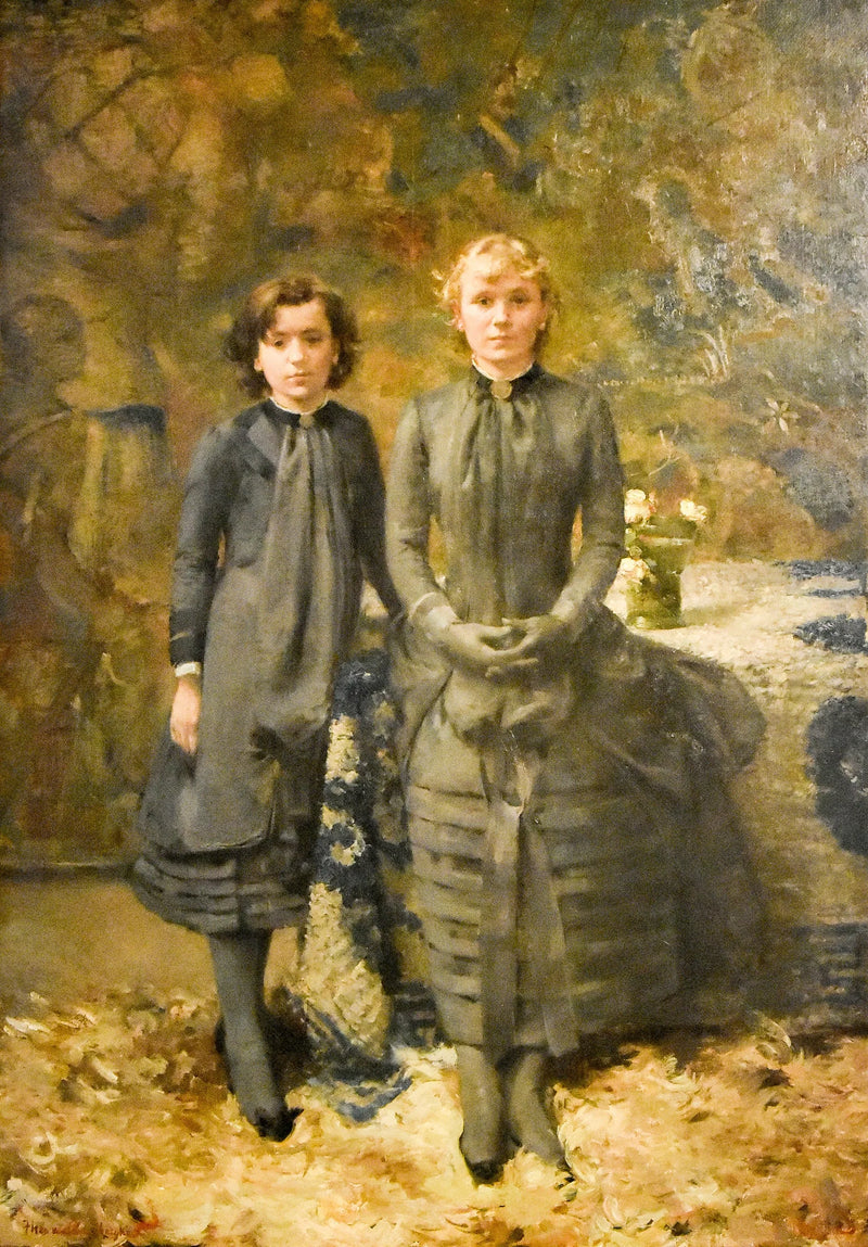 Schlobach Ressamının Kız Kardeşleri - Théodore van Rysselberghe