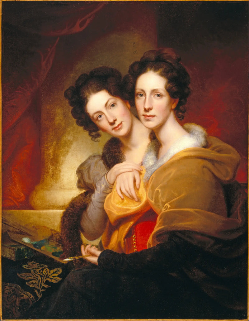 Les Sœurs (Eleanor ve Rosalba Peale) - Rembrandt Peale