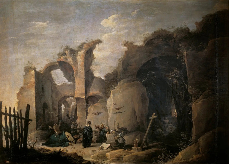 Saint Antoine'nin Baştan Çıkarışları Abbé - David Teniers genç