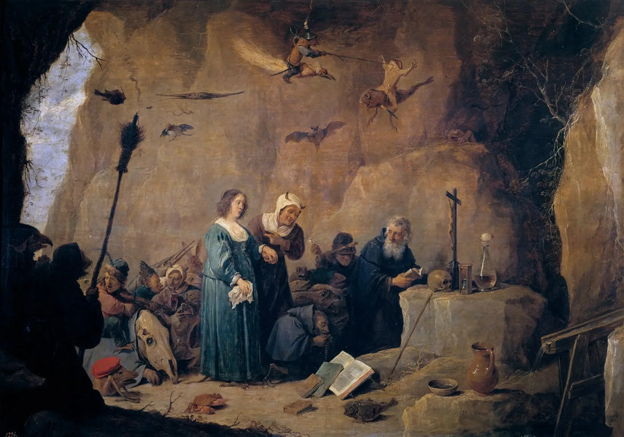 Saint Antoine'nin Baştan Çıkarışları Abbé - David Teniers genç